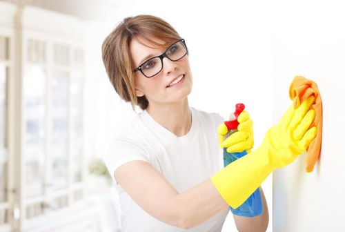 Clean office reception and workspaces maintained by Surrey cleaners