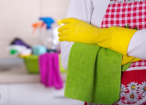 Reusable items prepared for charity partnership donation after cleaning