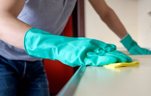 Sorting and removal of household items during a Surrey house clearance